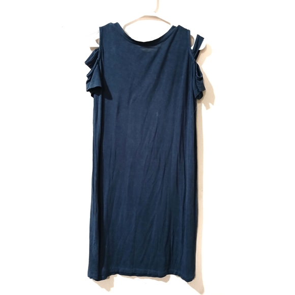 DOORS Cutout Sleeves Longline Tee M - Picture 3 of 3